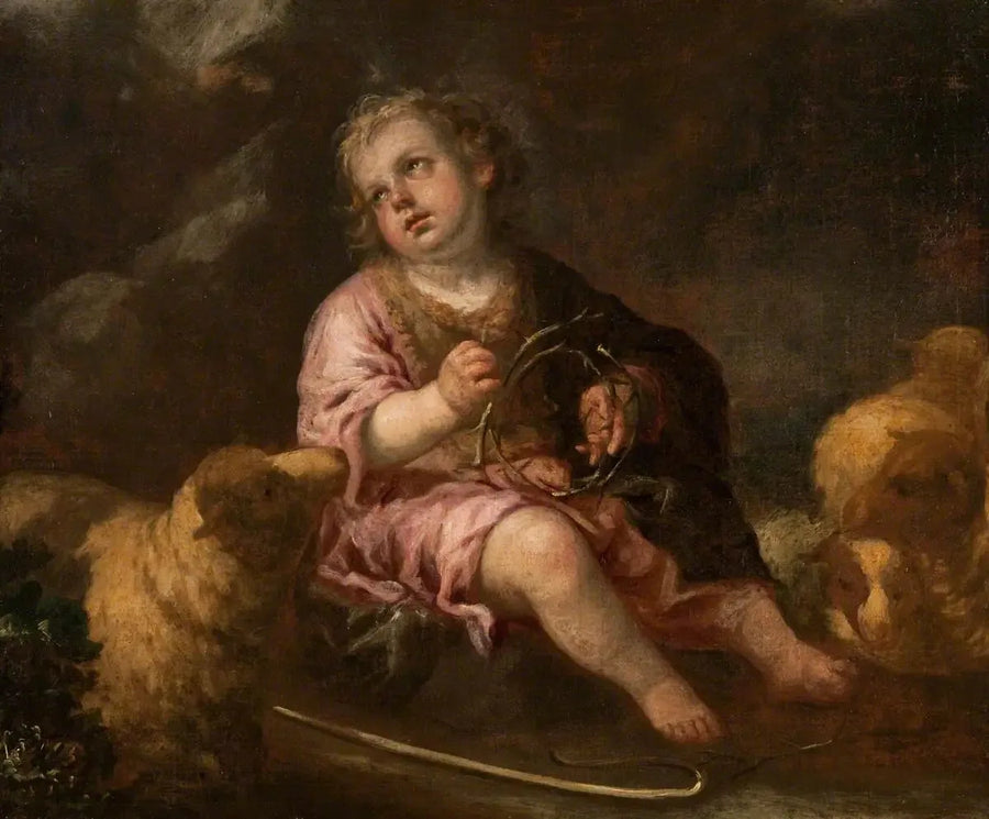 Dzieciątko Jezus jako Dobry Pasterz - Bartolomé Esteban Murillo