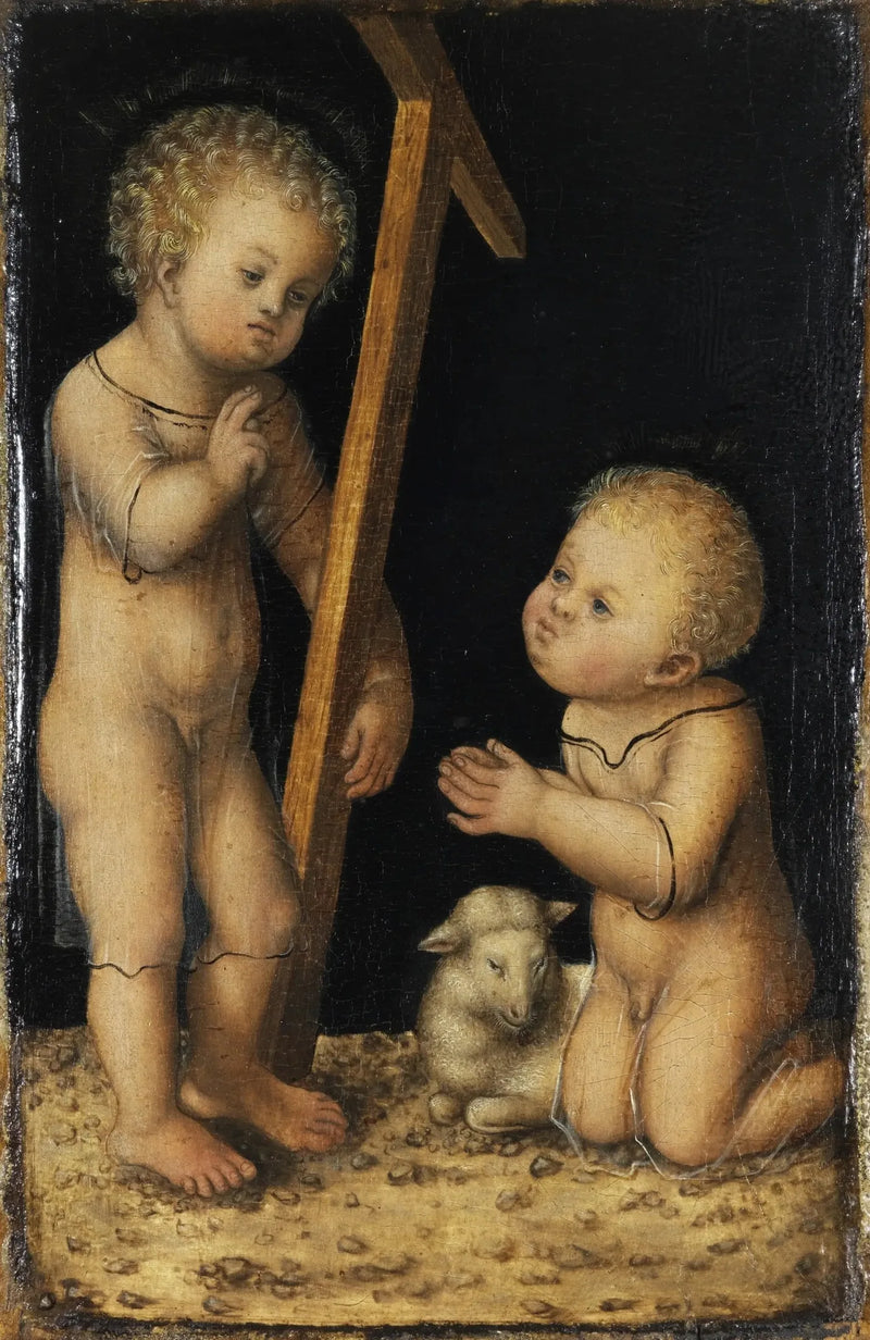 Dzieciątko Jezus i święty Jan - Lucas Cranach Starszy