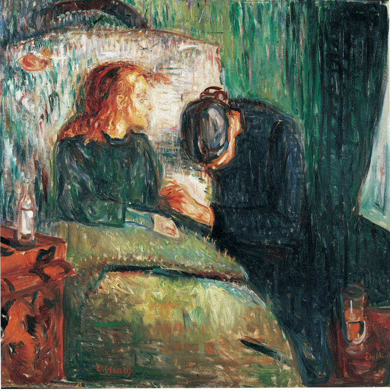 Chore dziecko - Edvard Munch