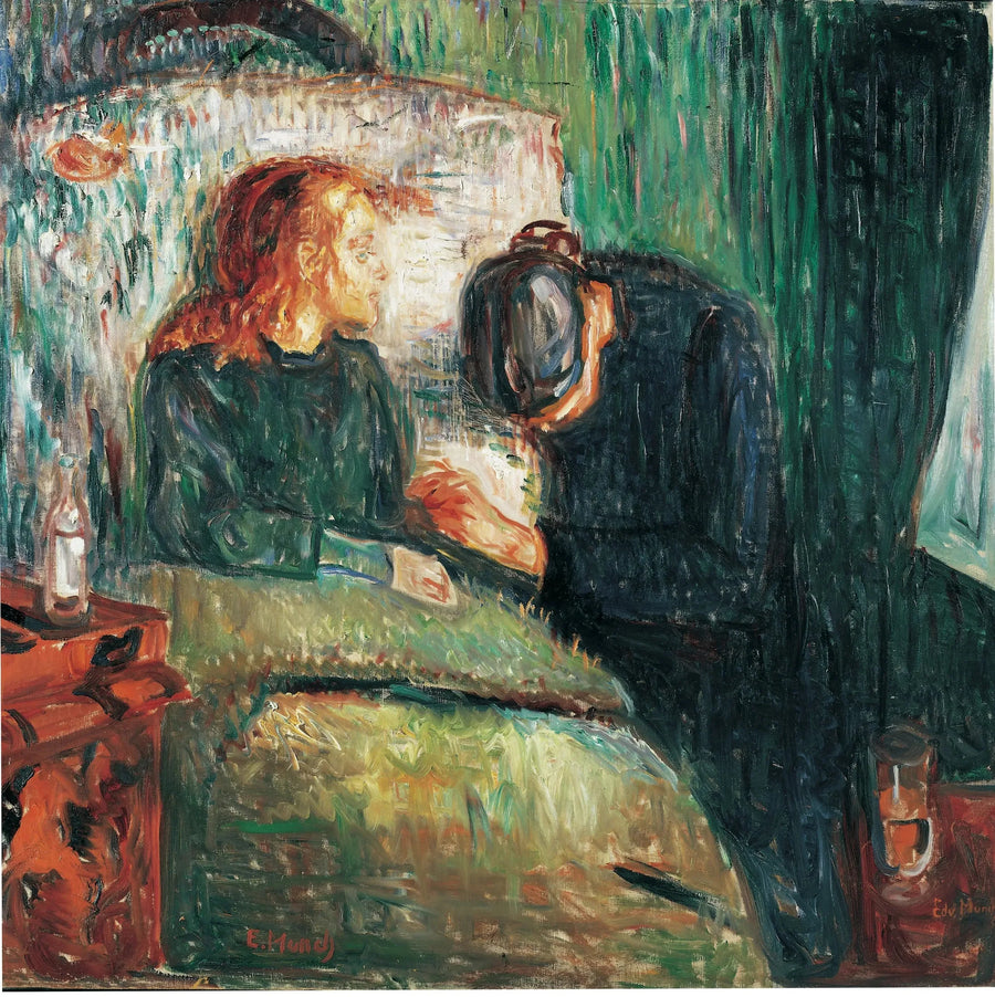 Chore dziecko - Edvard Munch
