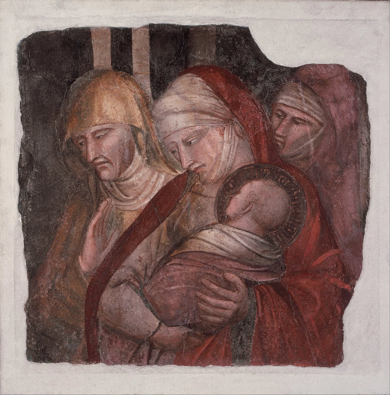 Święty Jan Chrzciciel przedstawiony Zachariaszowi - Spinello Aretino