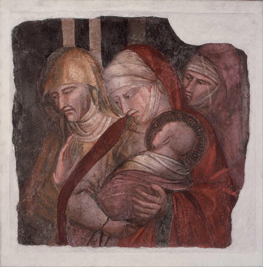 Święty Jan Chrzciciel przedstawiony Zachariaszowi - Spinello Aretino