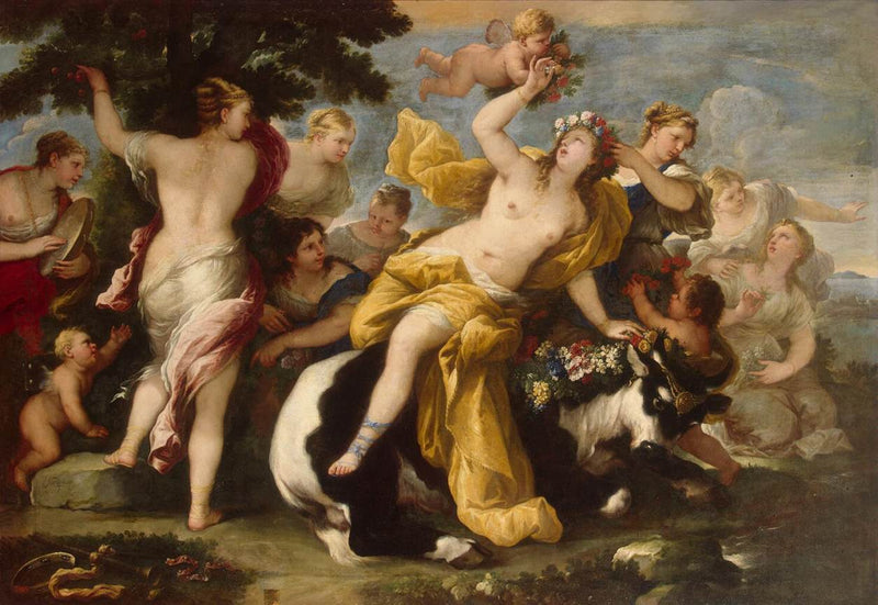 Uprowadzenie Europy - Luca Giordano