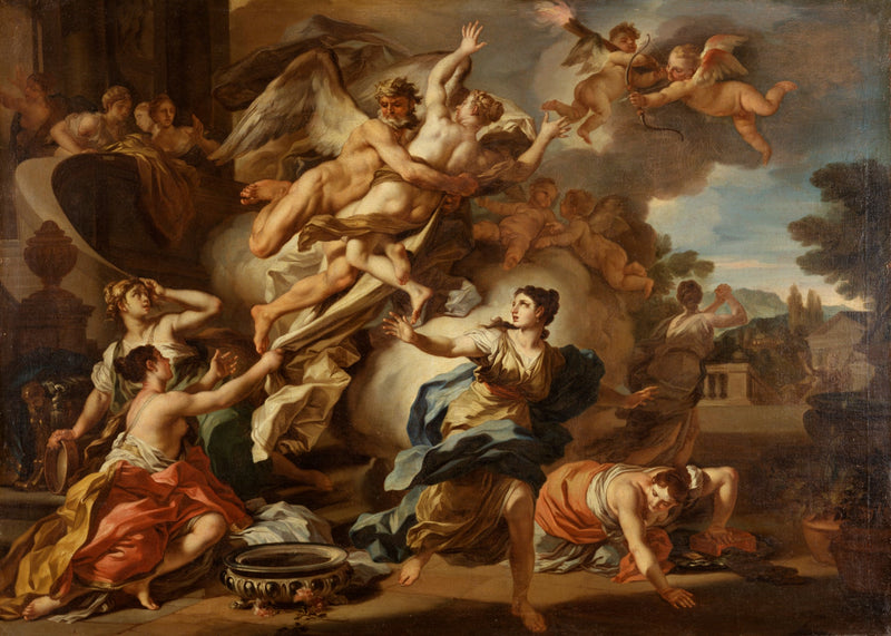 Usunięcie Orithyii - Francesco Solimena