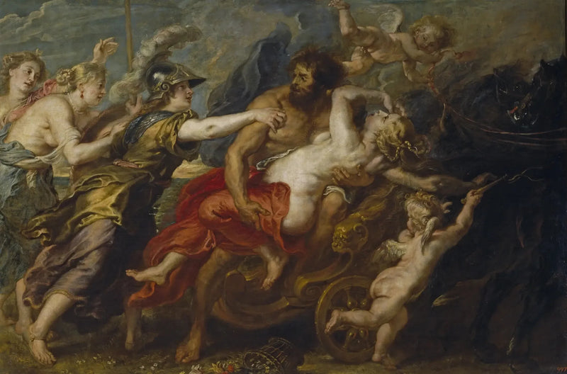 Porwanie Prozerpiny - Peter Paul Rubens