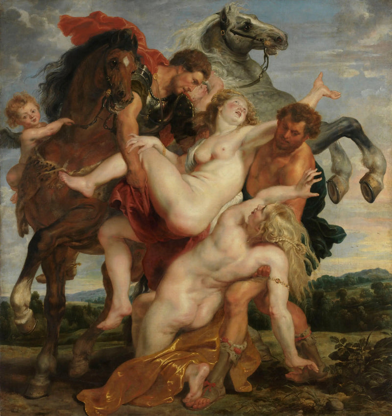 Zdjęcie dziewcząt z Leucippe - Peter Paul Rubens