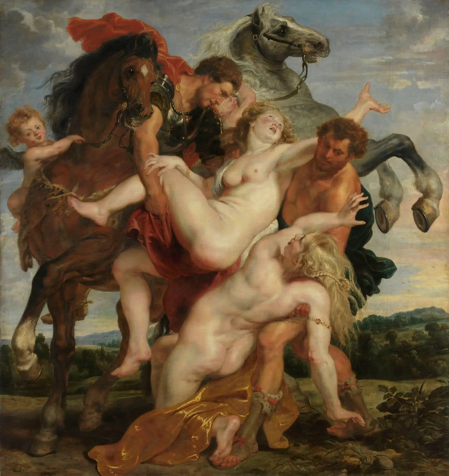 Zdjęcie dziewcząt z Leucippe - Peter Paul Rubens