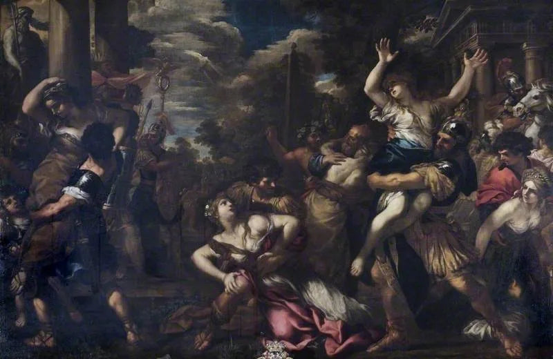 Porwanie Sabinek - Pietro da Cortona