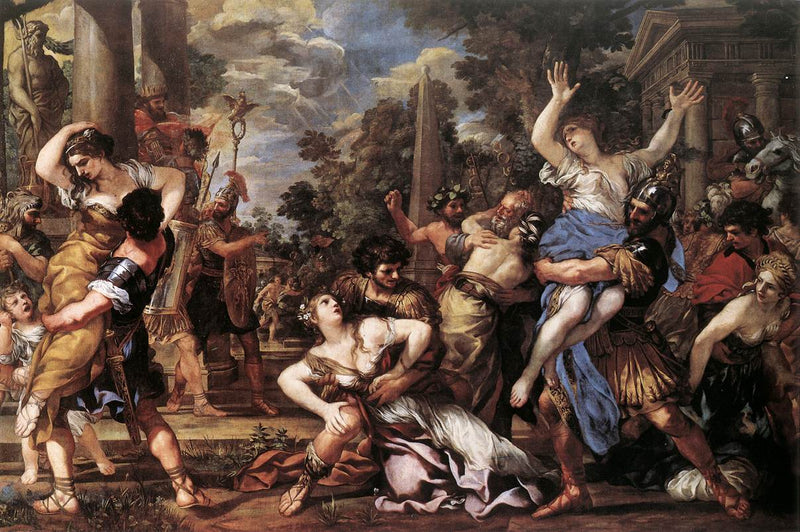 Porwanie Sabinek - Pietro da Cortona