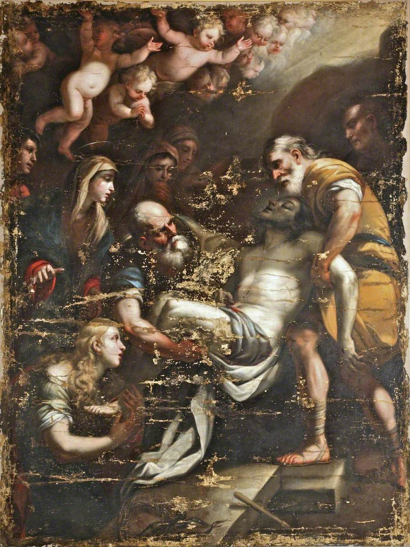 Pogrzeb - Luca Giordano