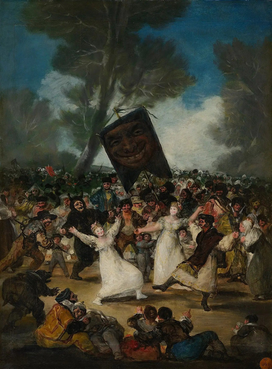 Pogrzeb sardynki - Francisco de Goya