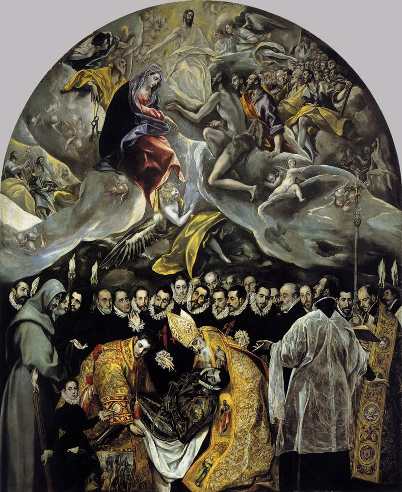 Pogrzeb hrabiego d'Orgaz - El Greco