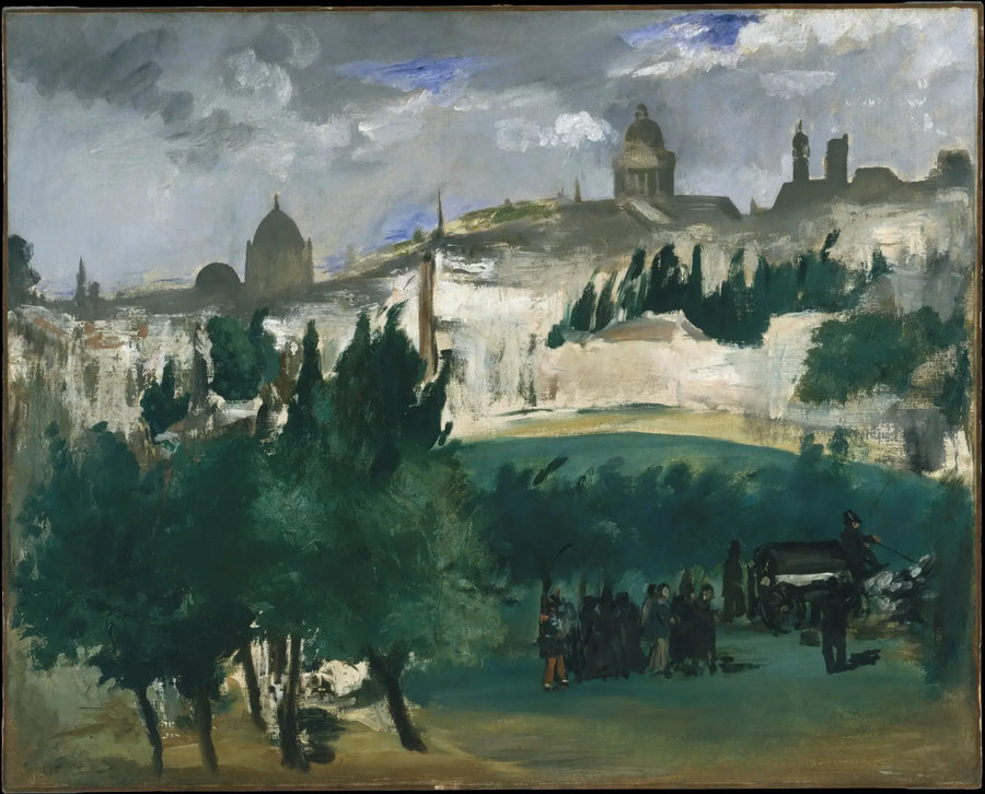 Pogrzeb - Édouard Manet