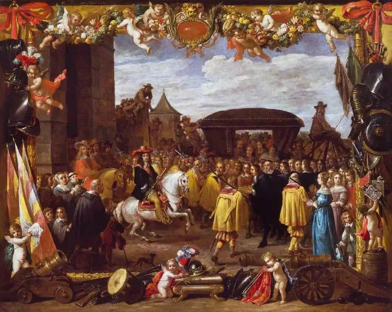 Wejście Don Juana z Austrii do Brukseli - David Teniers Młodszy