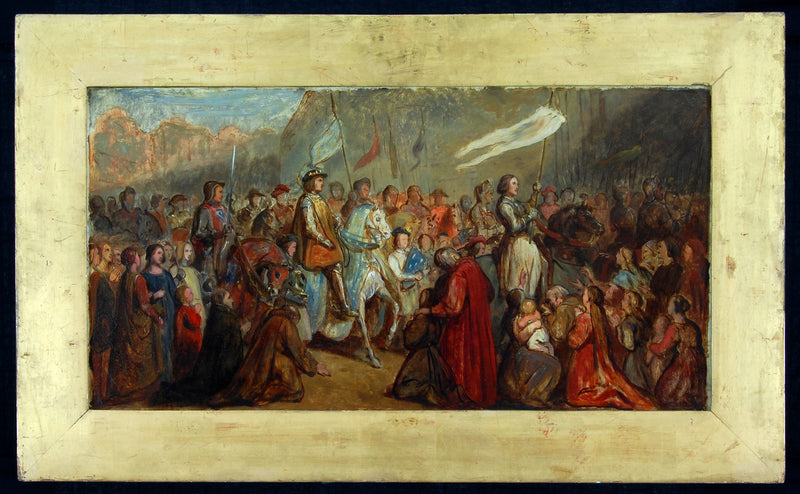 Wejście Joanny d'Arc i Karola VII do Reims - Ary Scheffer