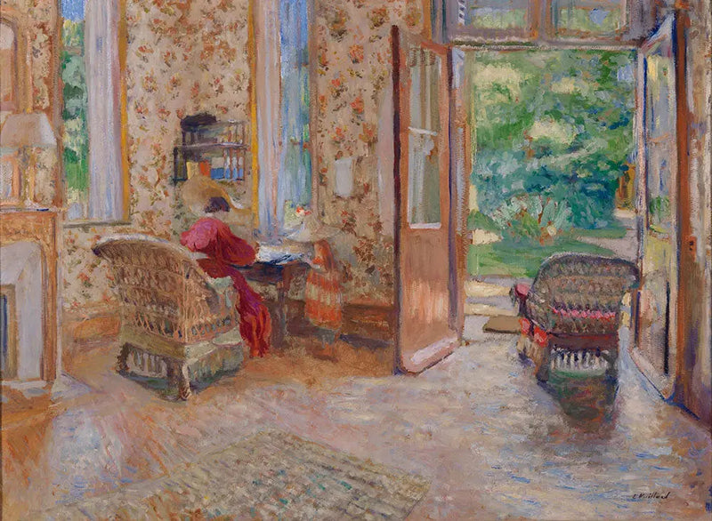Wejście do miasta - Édouard Vuillard