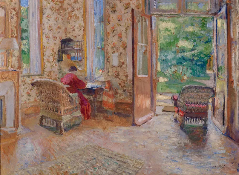 Wejście do miasta - Édouard Vuillard
