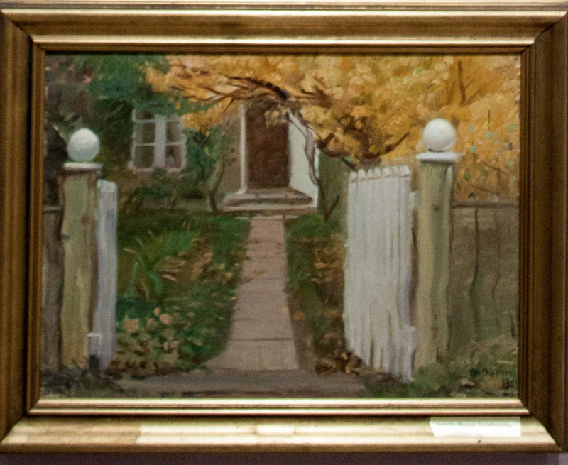 Wejście do naszego ogrodu - Anna Ancher