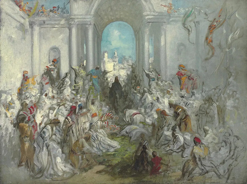 Wjazd Chrystusa do Jerozolimy - Gustave Doré