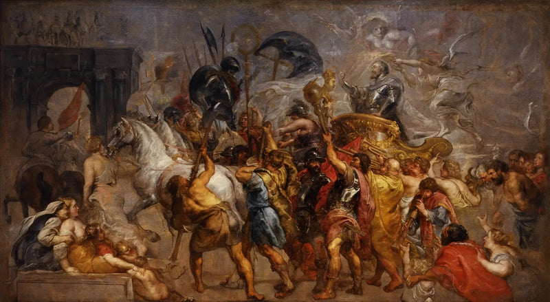 Triumfalne wejście Henryka IV do Paryża - Peter Paul Rubens