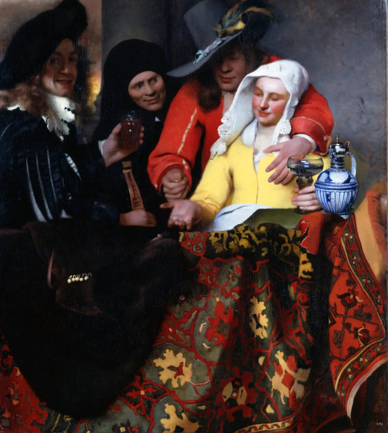 Pośredniczka - Johannes Vermeer