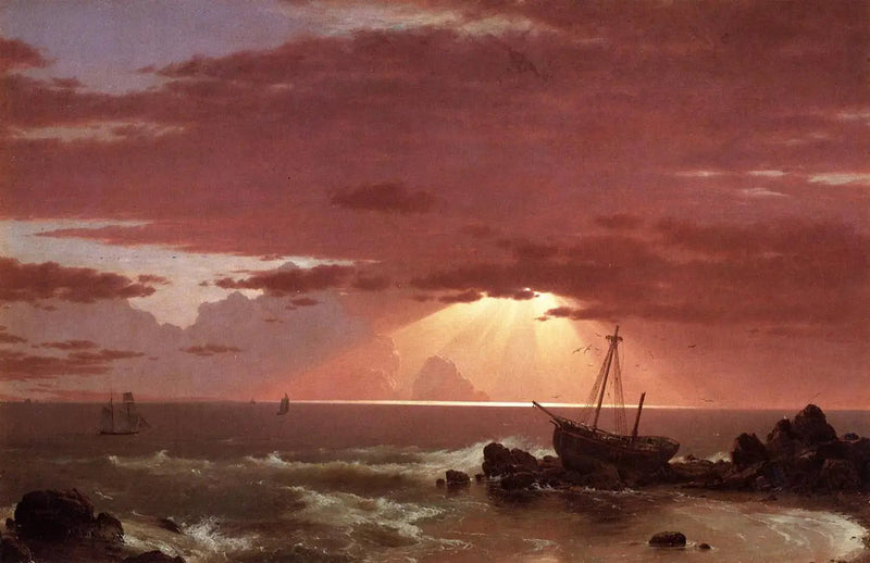 Wrak - Frederic Edwin Church