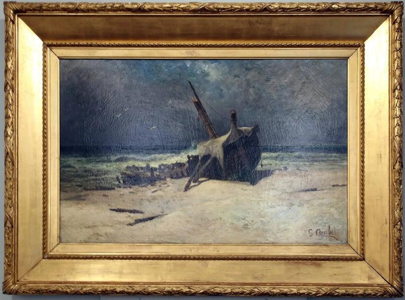 Wrak - Gustave Courbet