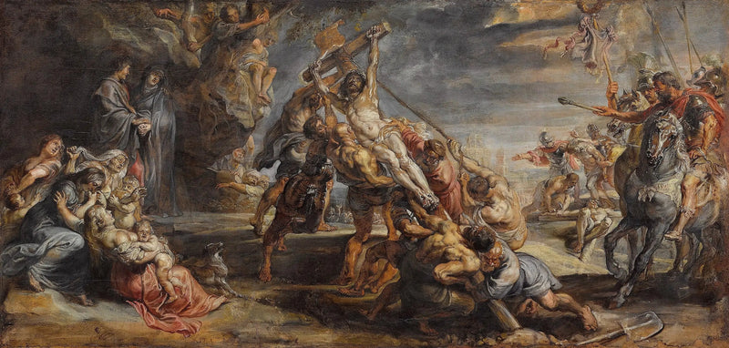 Wzniesienie Krzyża - Peter Paul Rubens
