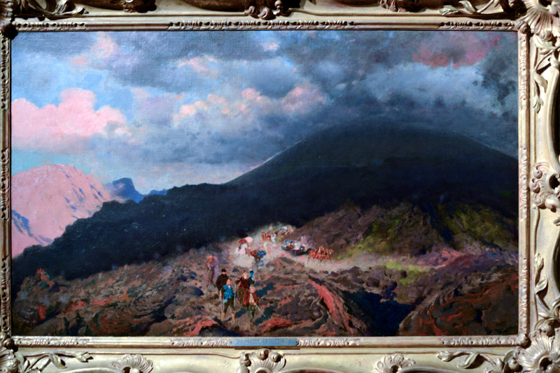 Eruzione del Vesuvio - II - Giuseppe De Nittis