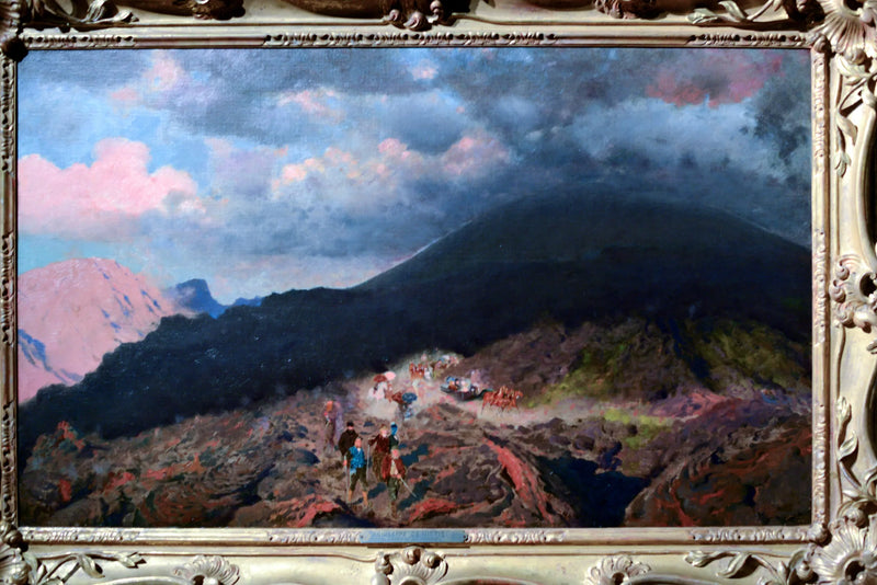 Eruzione del Vesuvio - II - Giuseppe De Nittis