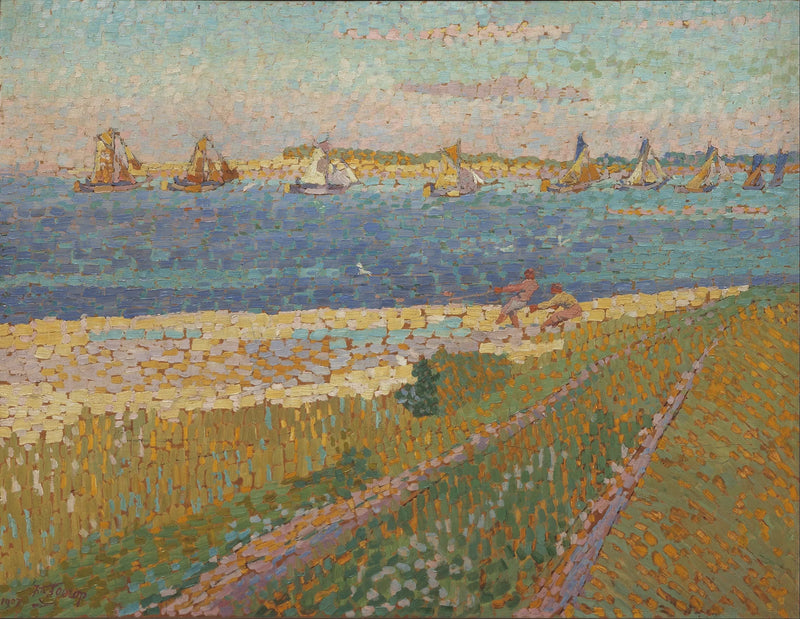Szczecin w pobliżu Veere - Jan Toorop