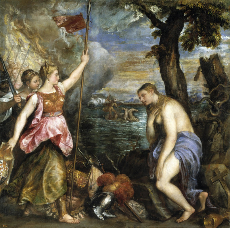 Hiszpania na ratunek religii - Titian