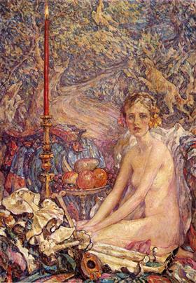 Duch ogrodu - Robert Lewis Reid