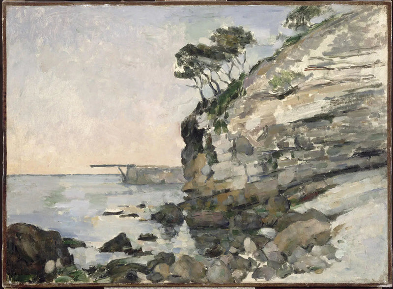 L'Estaque, efekt wieczoru - Paul Cézanne