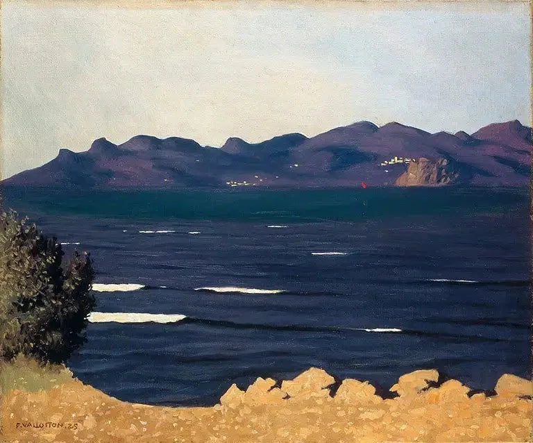 Estérel i Zatoka Cannes - Félix Vallotton