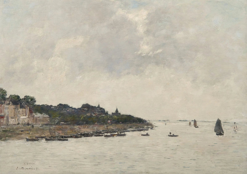 Estuarium Sommy w Saint-Valéry-sur-Somme - Eugène Boudin