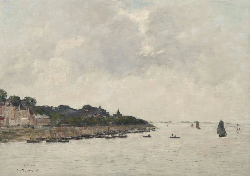 Estuarium Sommy w Saint-Valéry-sur-Somme - Eugène Boudin