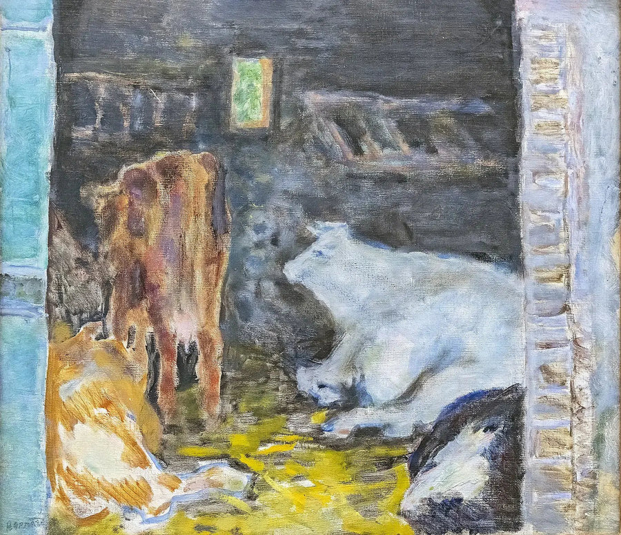 Stajnia - Pierre Bonnard