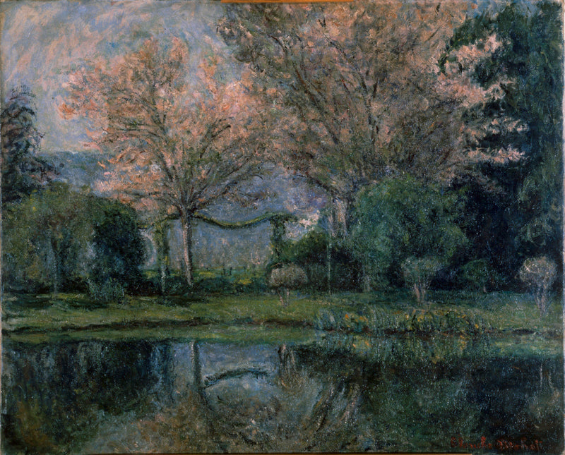 Staw w Giverny - Blanche Hoschede Monet