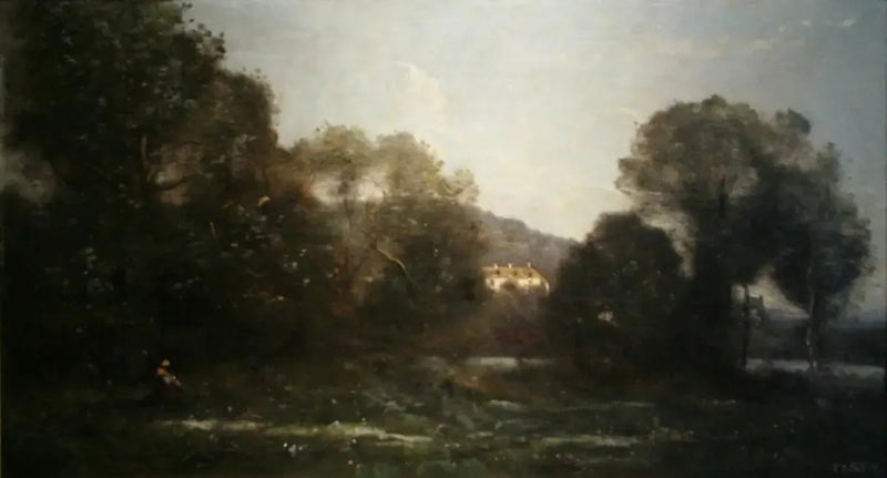 Staw w Ville d'Avray - Jean-Baptiste Camille Corot