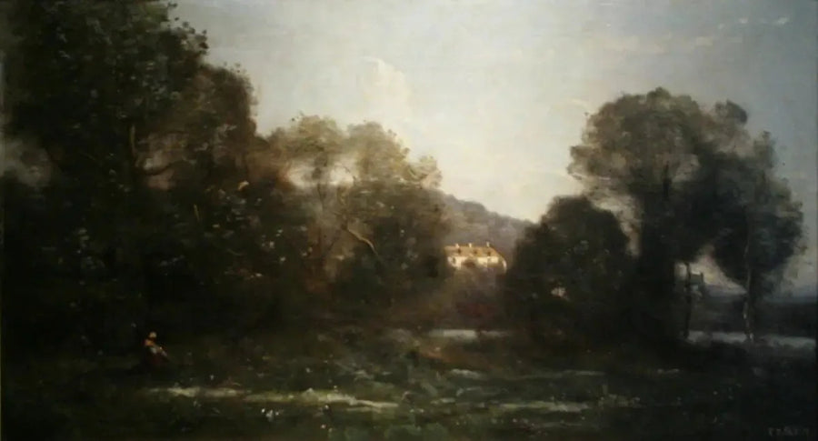Staw w Ville d'Avray - Jean-Baptiste Camille Corot