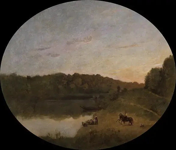 Staw w Ville-d'Avray - Jean-Baptiste Camille Corot