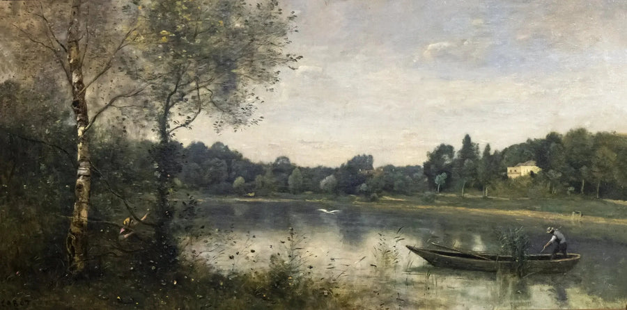 Staw w Ville d'Avray - Jean-Baptiste Camille Corot