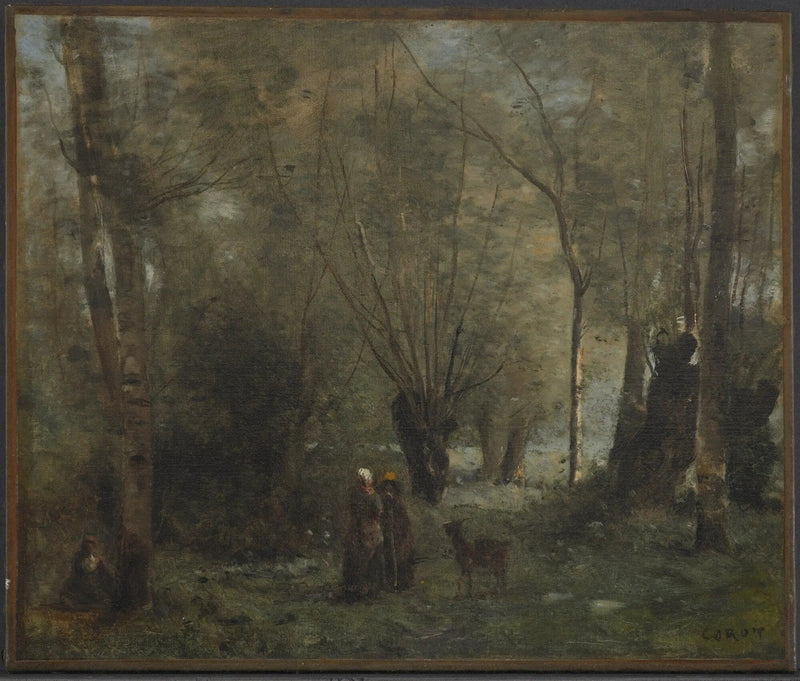 Staw - Jean-Baptiste Camille Corot
