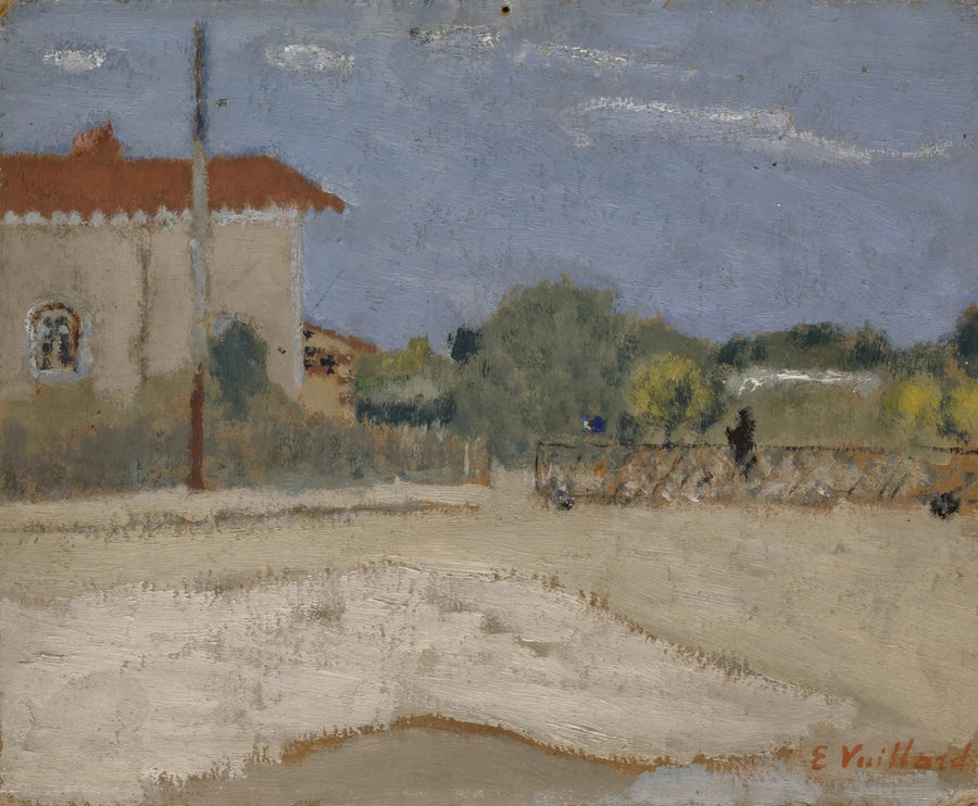 Staw-la-Ville. Dworzec - Édouard Vuillard