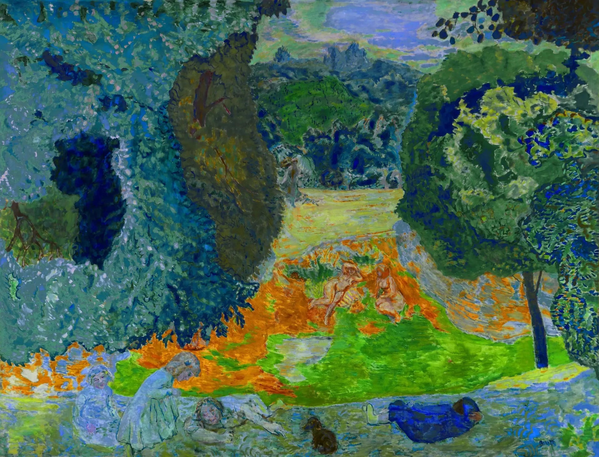L'Été - Pierre Bonnard image 1 reproduction de peinture à l’huile