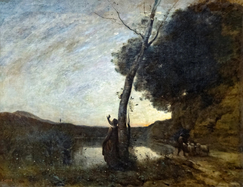Gwiazda Pasterza - Jean-Baptiste Camille Corot