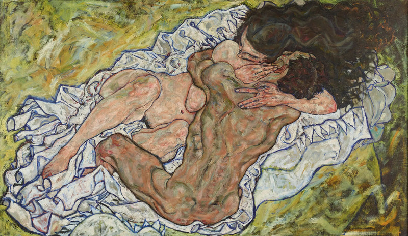Uścisk - Egon Schiele