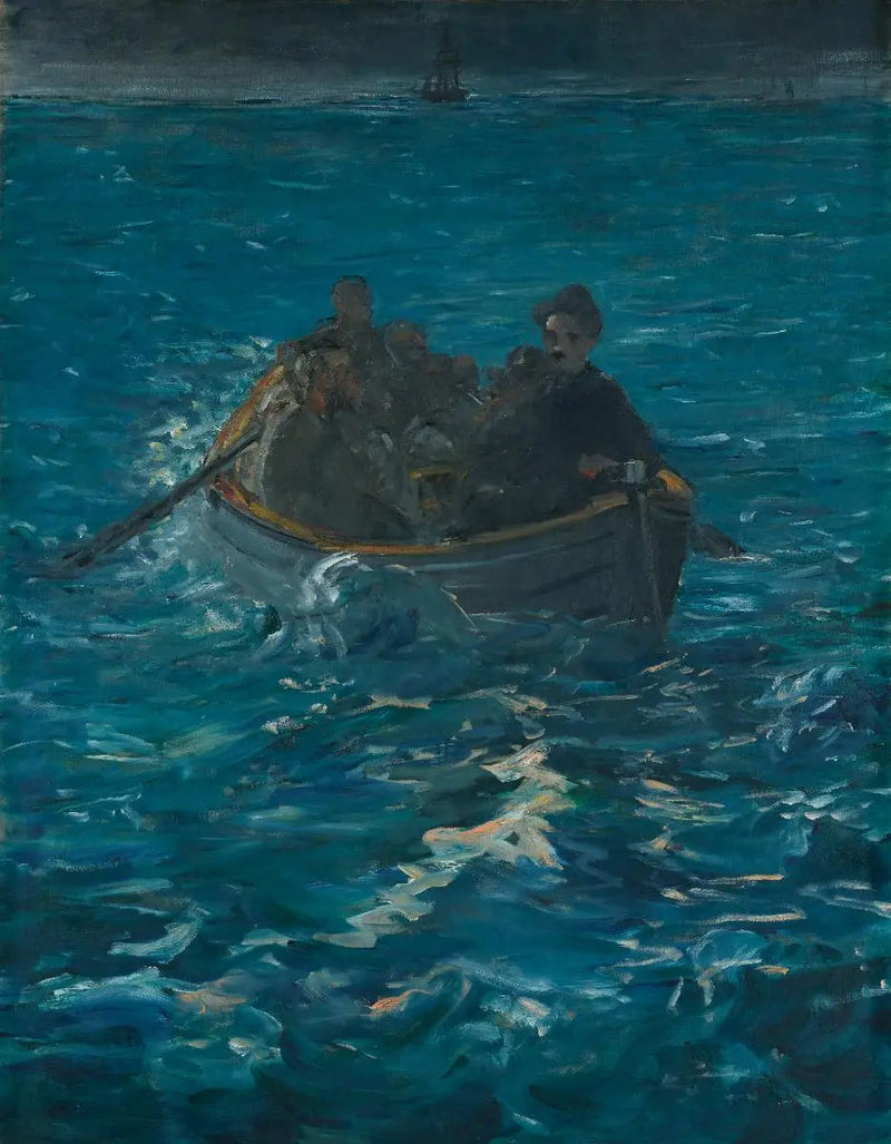 Ucieczka z Rochefort - Édouard Manet
