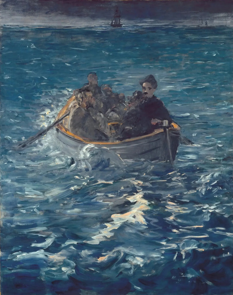 Ucieczka z Rochefort - Édouard Manet